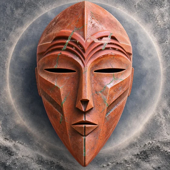 DUNE MASKS, artwork from a KURV collection